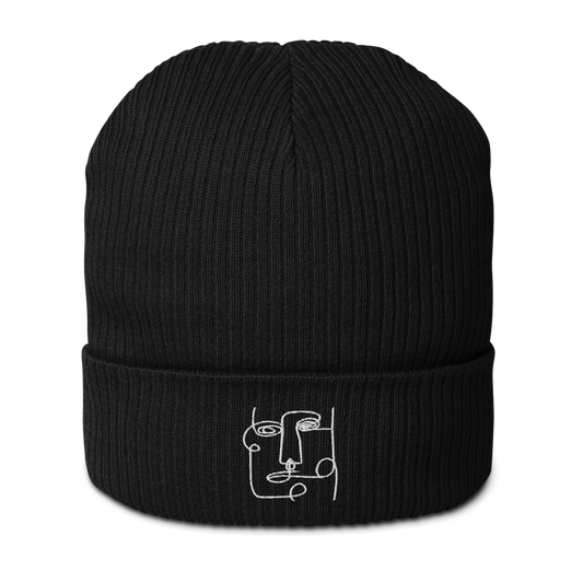 Curious Clarity Black Beanie - front