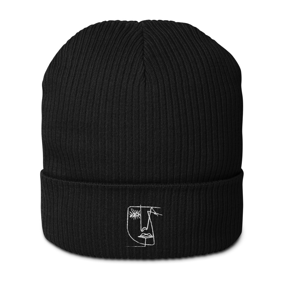 Eyes of Desire Black Beanie - front