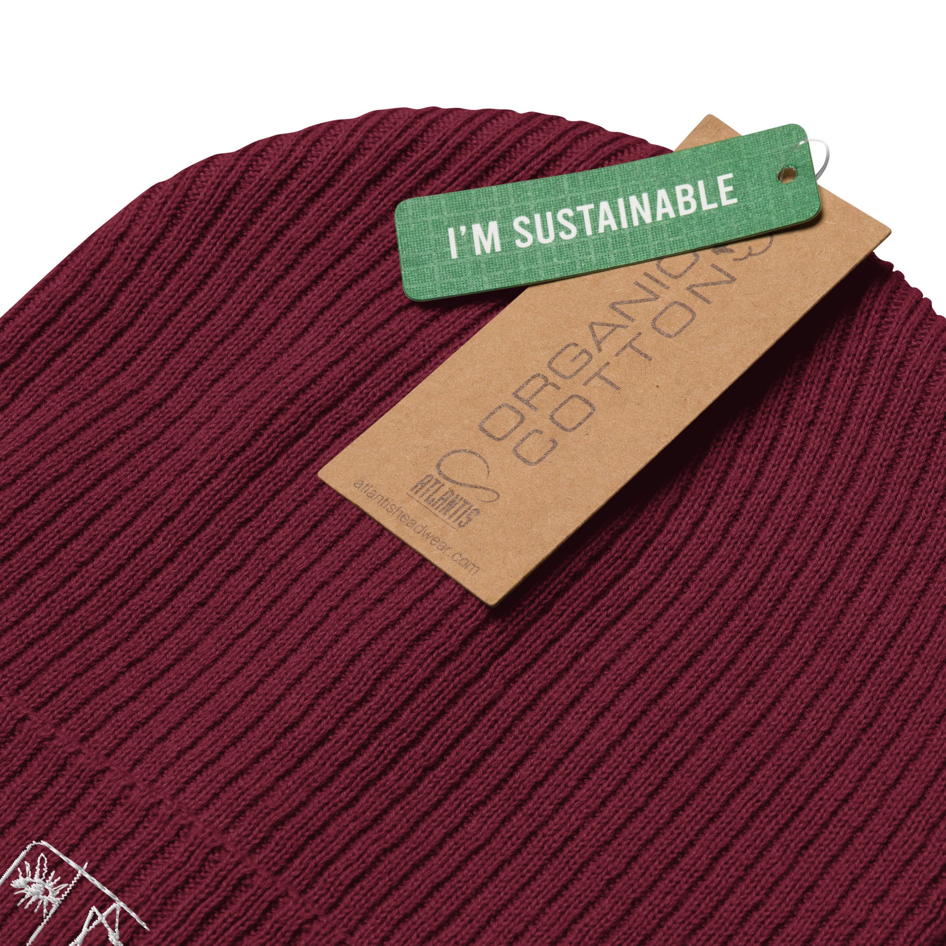 Eyes of Desire Burgundy Beanie - standard