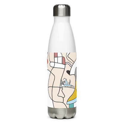 Pastel Patchwork Water Charm Bottle